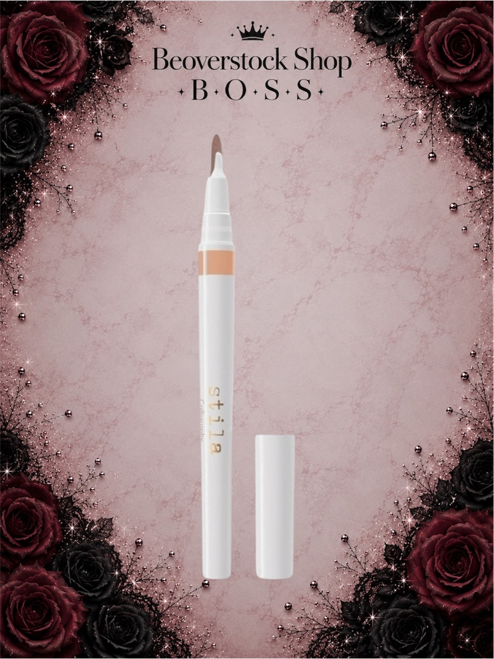 NEW Stila Calligraphy Lip Stain in “Elizabeth” – Long-Wear, Lightweight, Sheer T